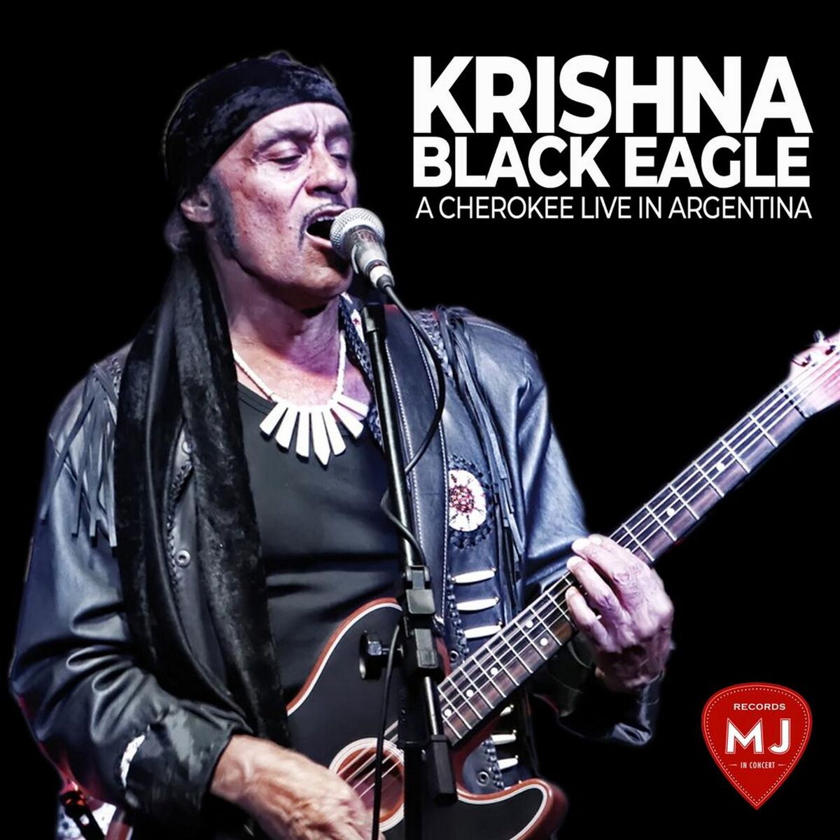 Album cover of Krishna Black Eagle A Cherokee Live in Argentina