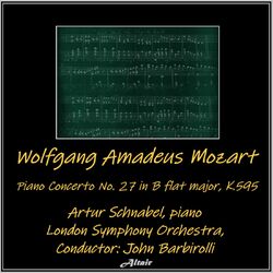 Cover of Mozart: Piano Concerto NO. 27 in B Flat Major, K.595