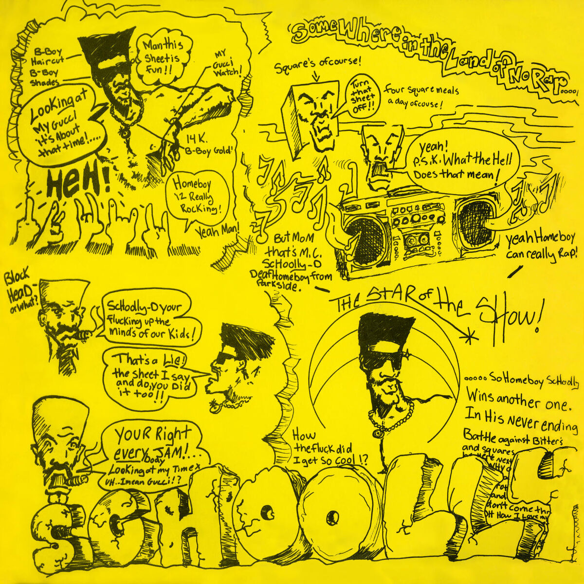 Album cover of Schoolly D