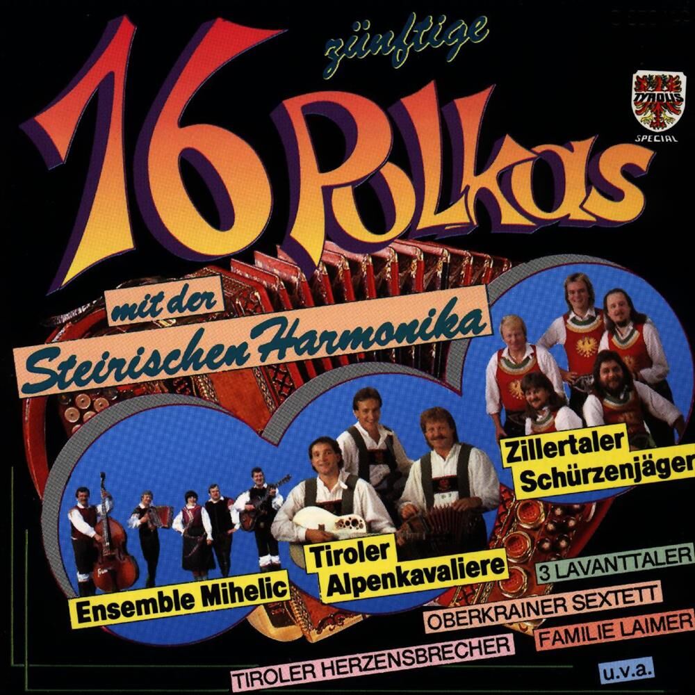 Picture of 16 zünftige Polkas mit der Steirischen Harmonika