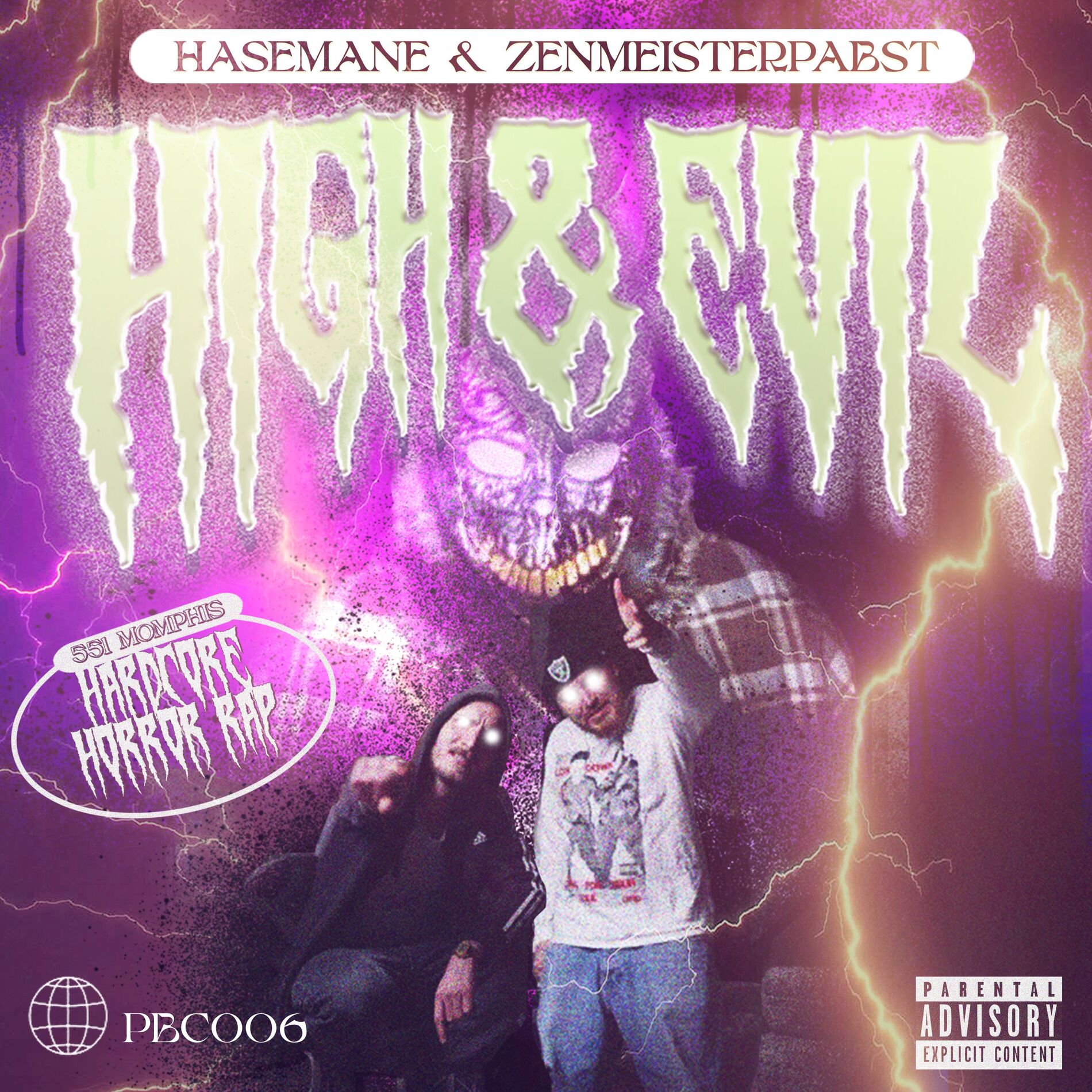 Album cover of High & Evil