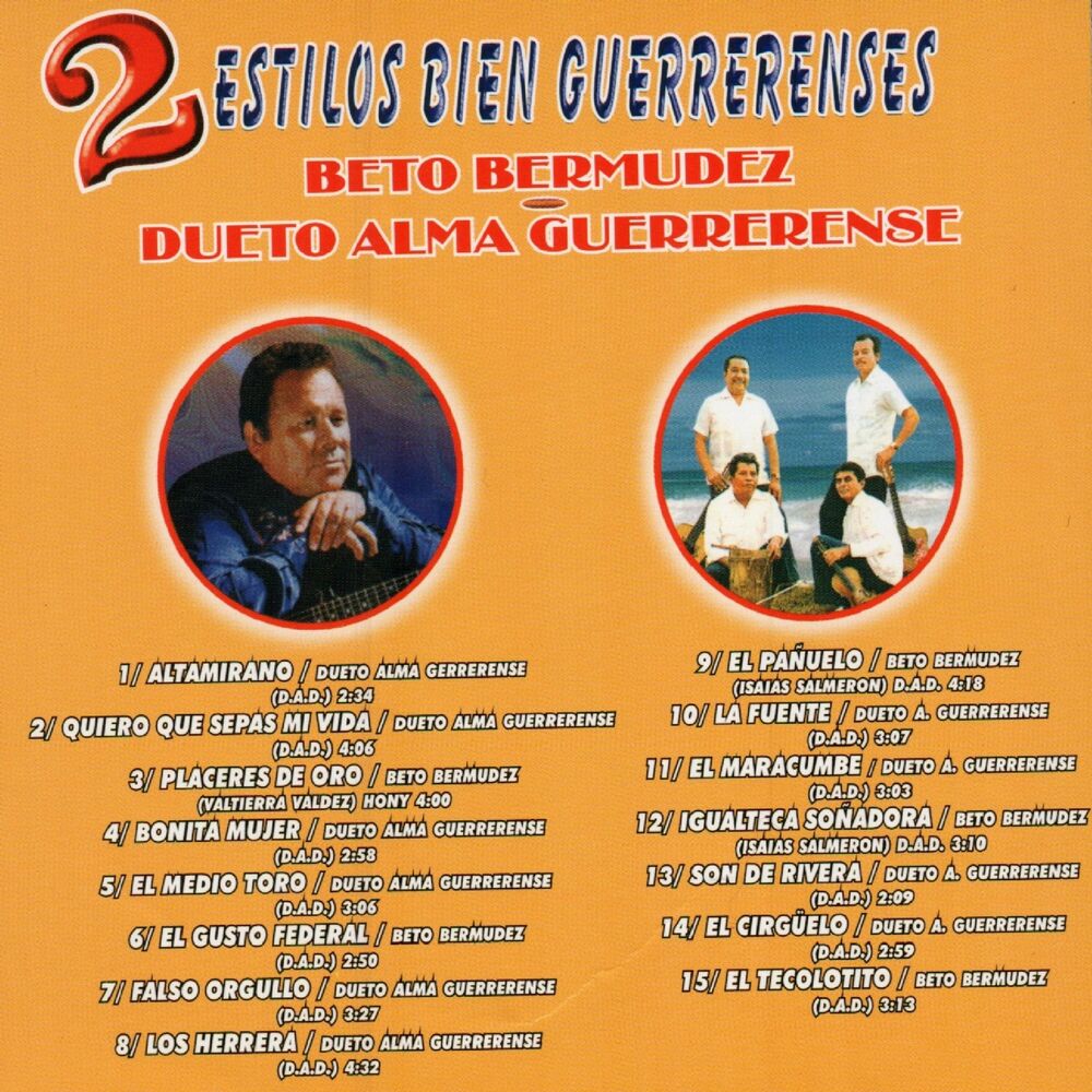 Picture of 2 Estilos Bien Guerrenses