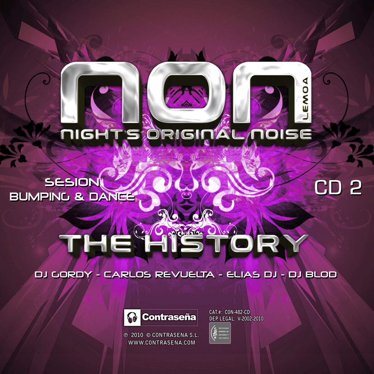 Album cover of Non - The History - Sesion Bumpin & Dance (Dj Gordy, Carlos Revuelta, Elias Dj, Dj Blod)