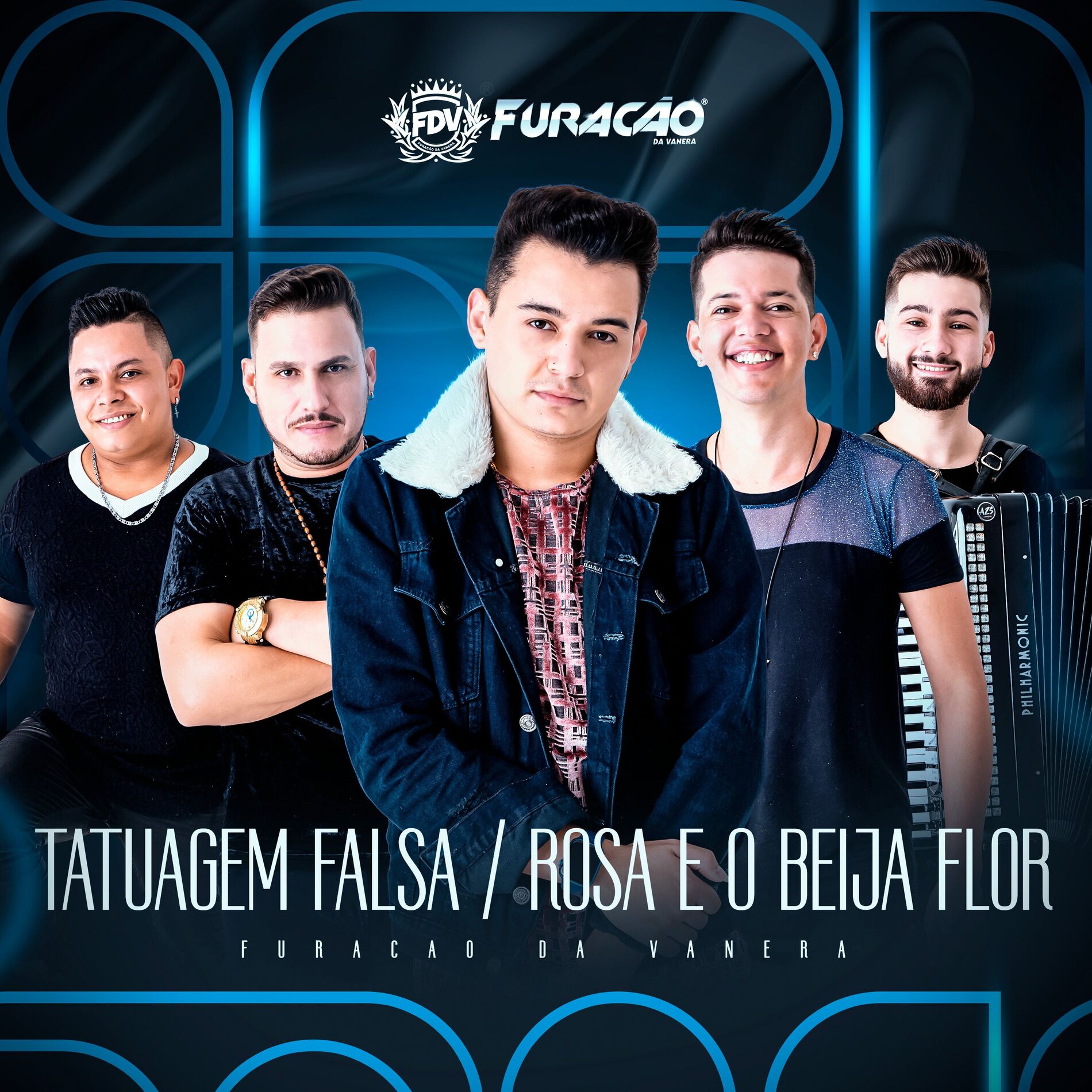 Album cover of Tatuagem Falsa / Rosa e o Beija Flor (Cover)