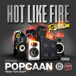 Cover of Hot Like Fire Riddim