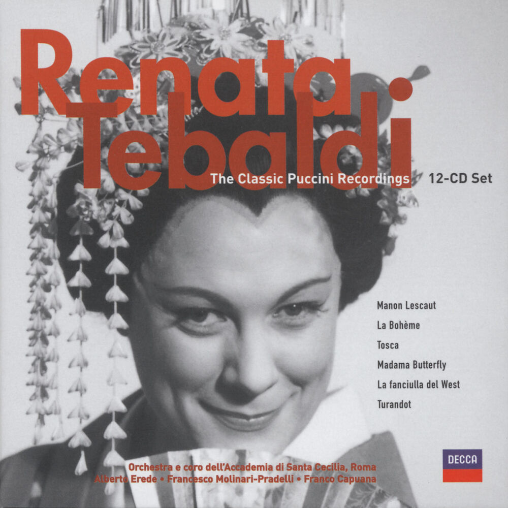 Picture of Puccini - The Classic Renata Tebaldi Recordings