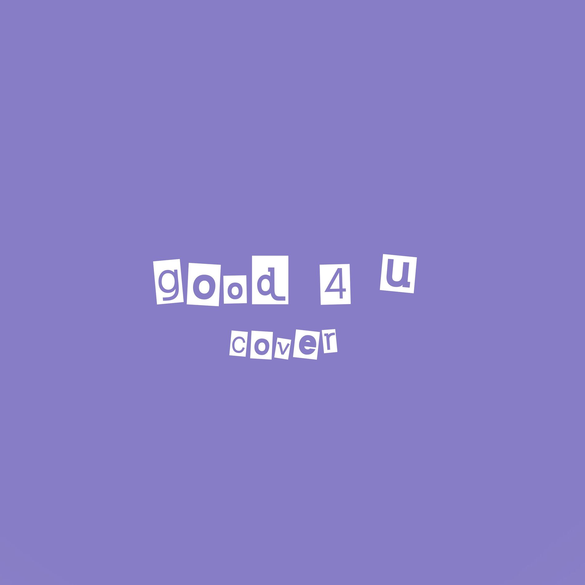 Album cover of Good 4 U