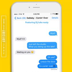 Cover of Comin' Over (feat. DJ Luke Nasty)