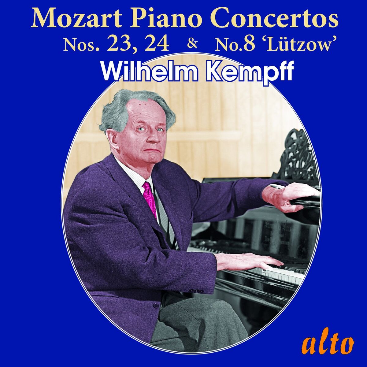 Album cover of Mozart Piano Concertos 23, 24, & No.8 'Lützow'