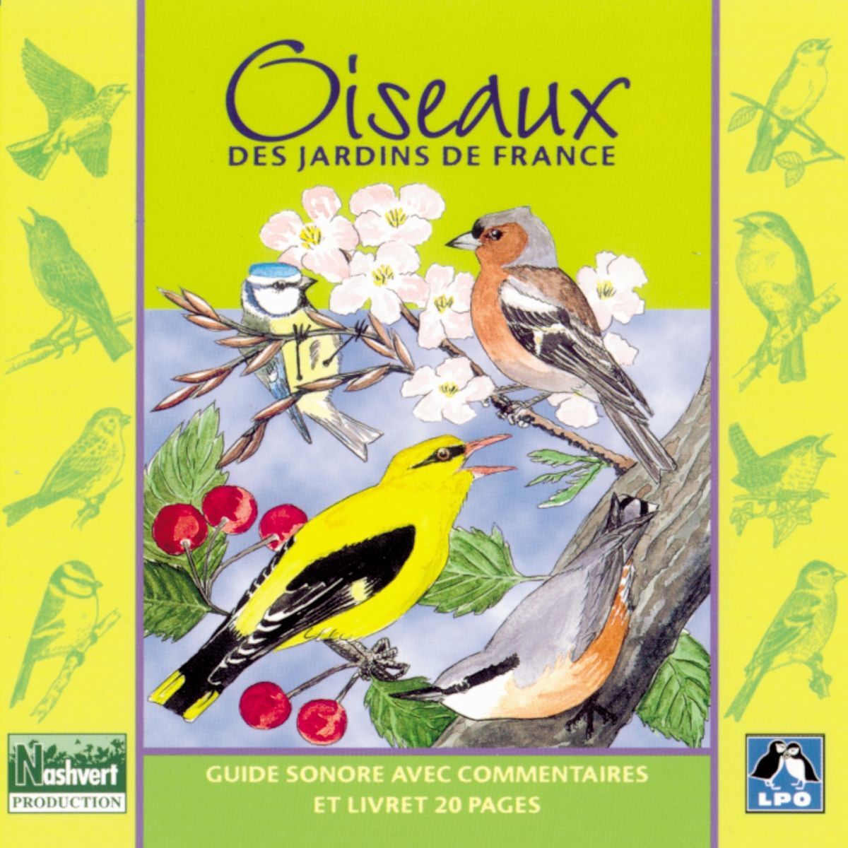 Album cover of Oiseaux des jardins de France