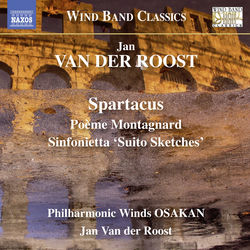 Cover of Jan Van der Roost: Music for Wind Band by undefined