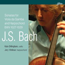 Cover of J.S. Bach: Sonatas for Viola da gamba & Harpsichord, BWV 1027-1029
