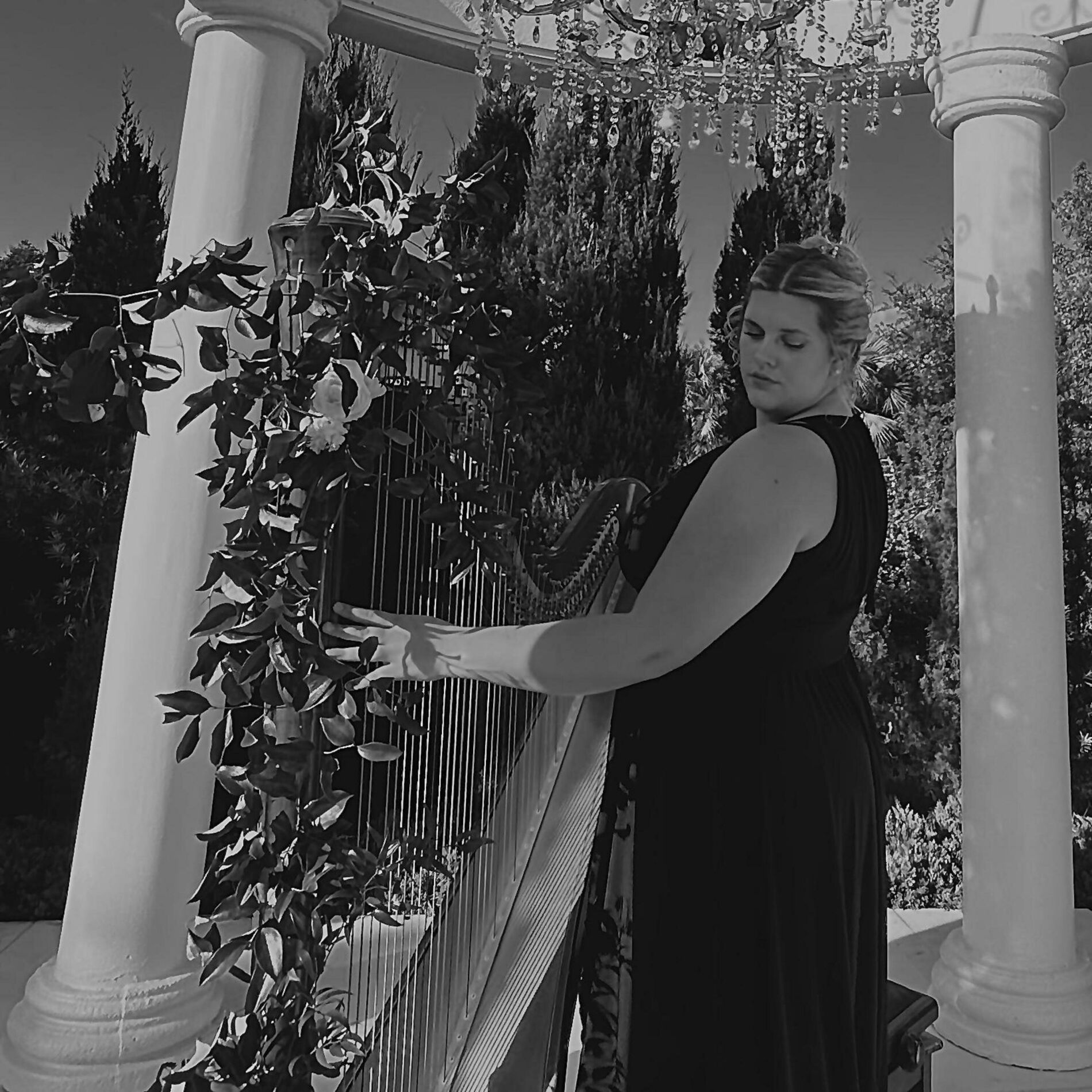 Album cover of invisible string (harp version)