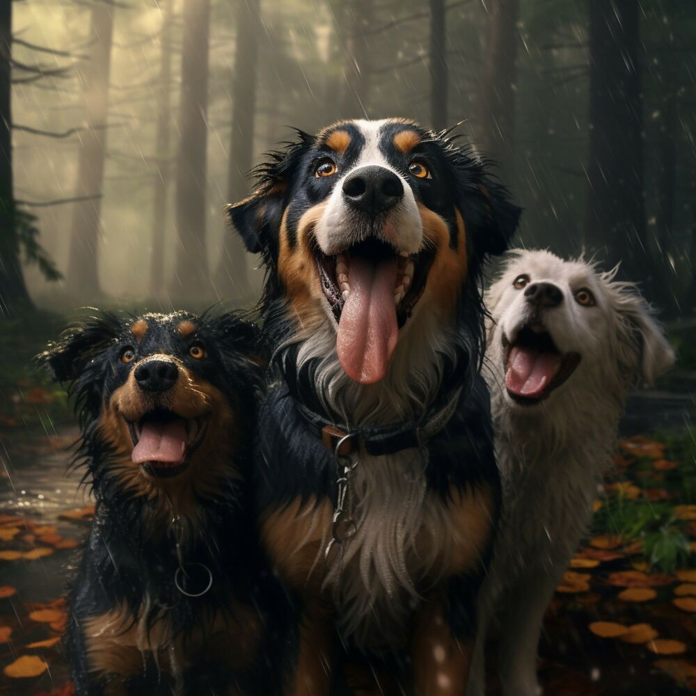 Picture of Drizzle's Rainy Dog Cantata: Music in the Rain