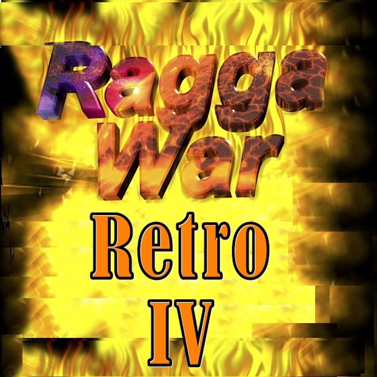 Album cover of Ragga War Retro IV