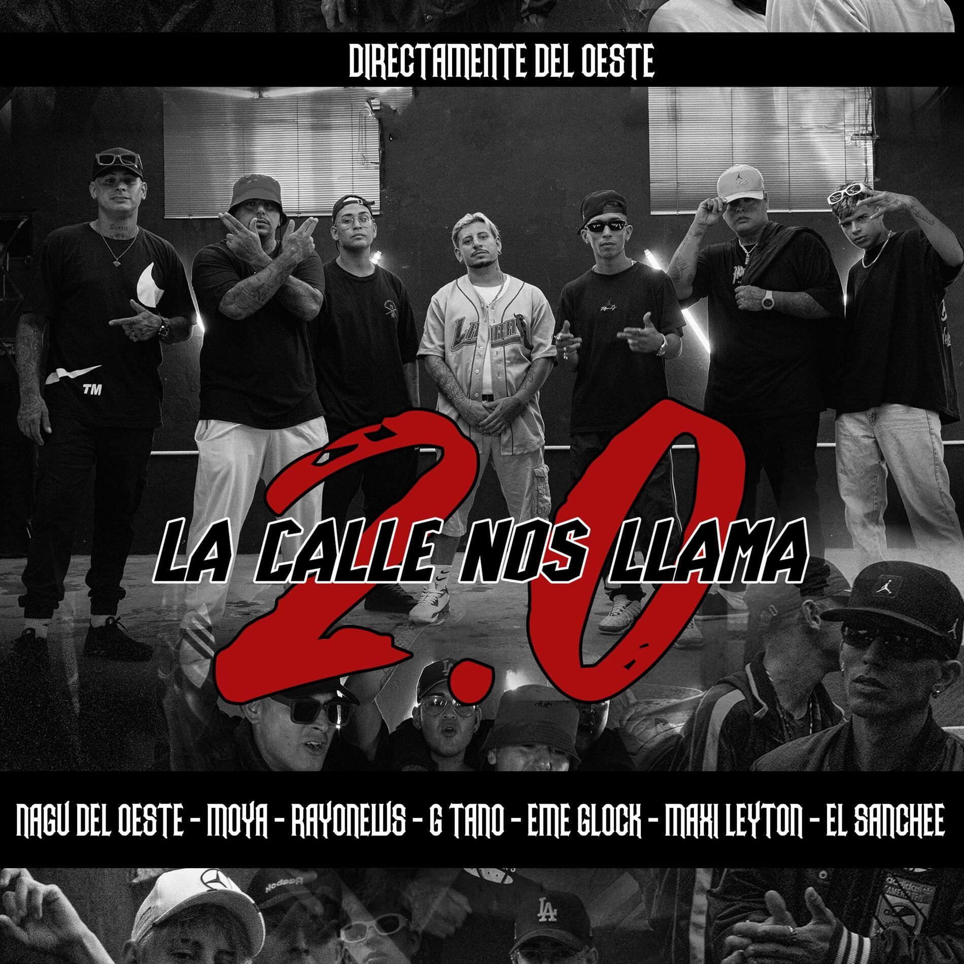 Album cover of La Calle Nos Llama 2.0 (feat. Nagu Del Oeste, Moya, El Sanchee, Eme Glock, G Tano & Maxi Leyton)