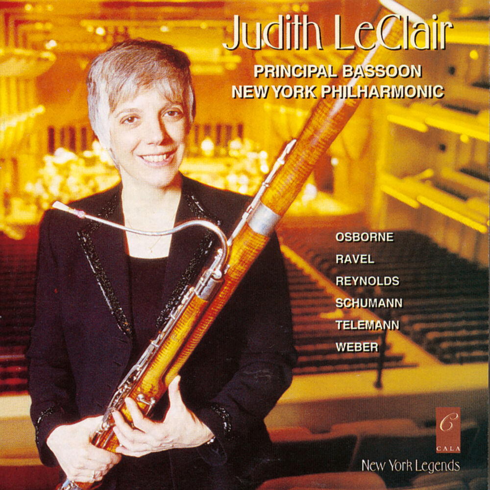 Picture of Judith Leclair Plays Schumann, Osbourne, Telemann, Reynolds, Weber and Ravel