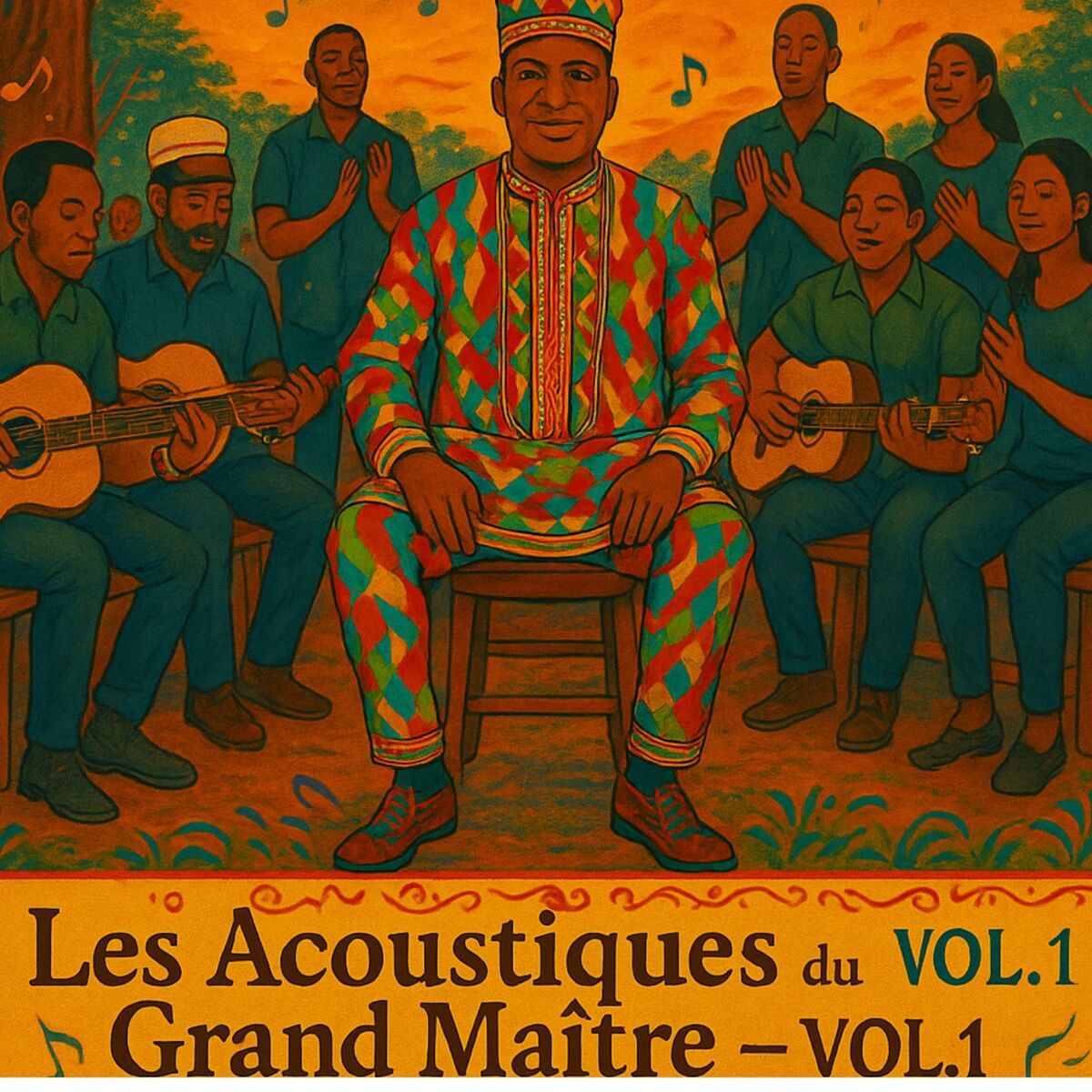 Album cover of Les acoustiques du grand maitre, vol. 1 (Acoustique)
