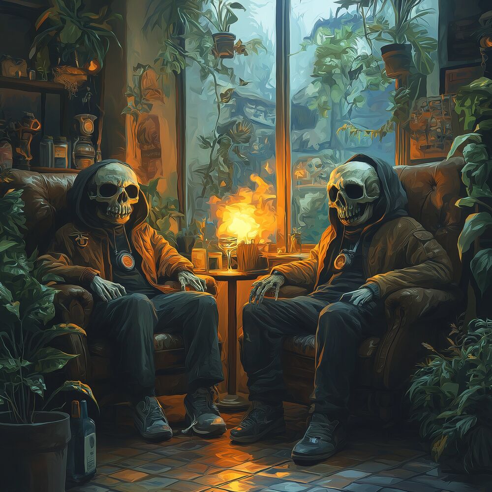 Picture of Chilling Skulls