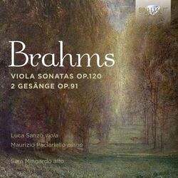 Cover of Brahms: Viola Sonatas, Op. 120, 2 Gesänge, Op. 91