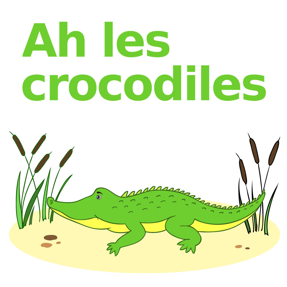 Picture of Ah les crocodiles