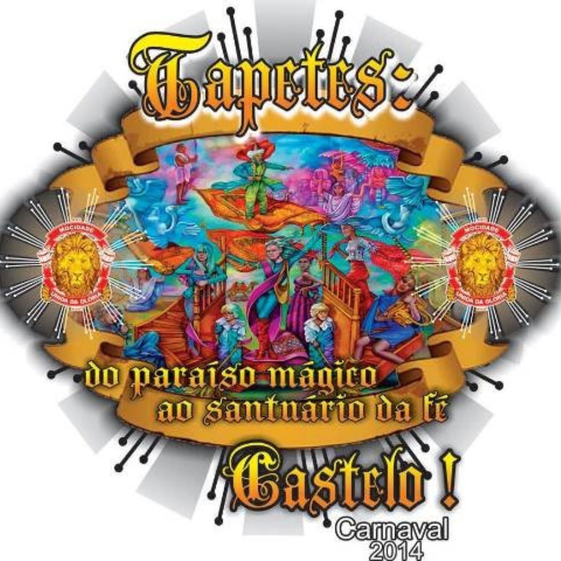 Album cover of Tapetes - Do Paraíso Mágico ao Santuário da Fé: Castelo! (2014)