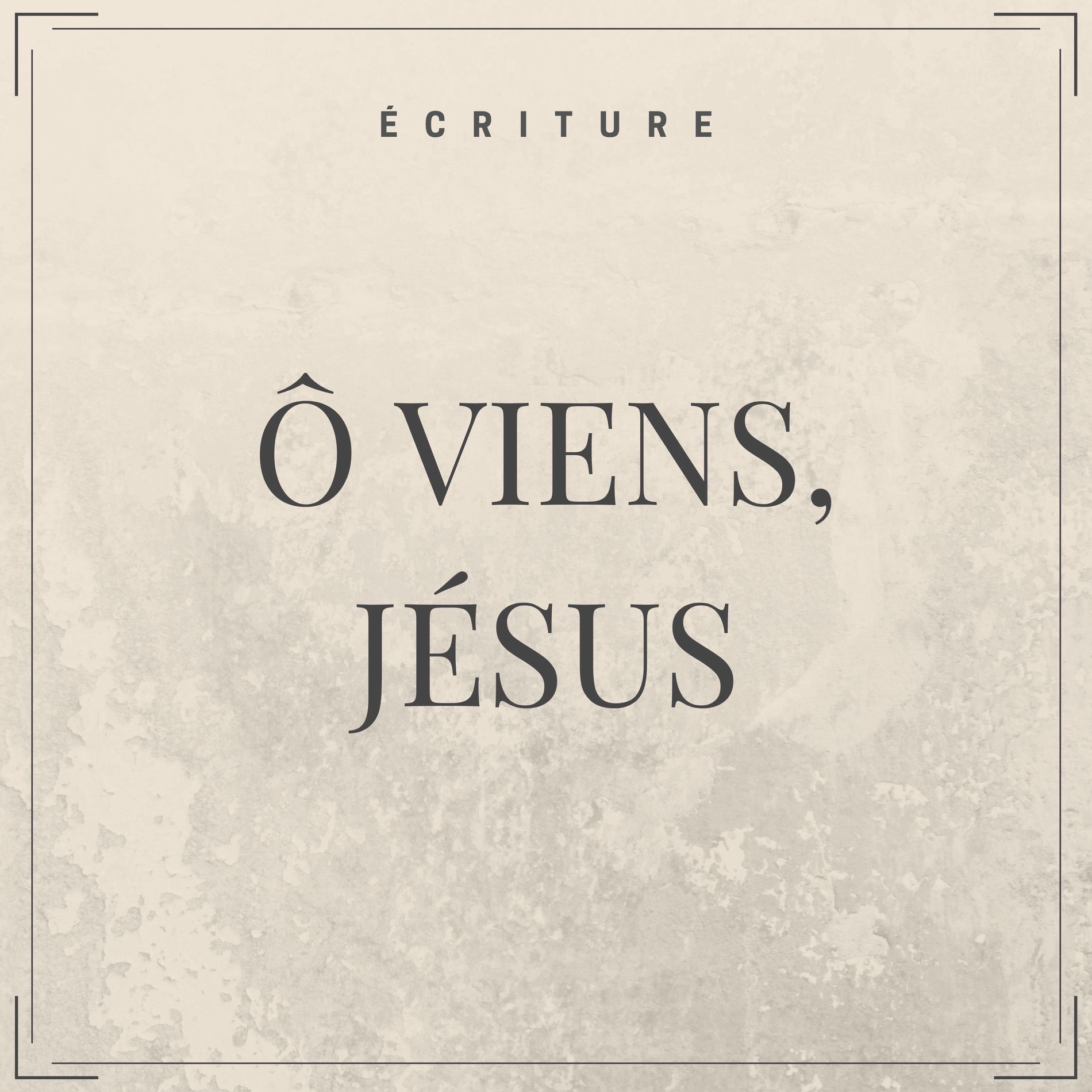 Album cover of Ô viens, Jésus