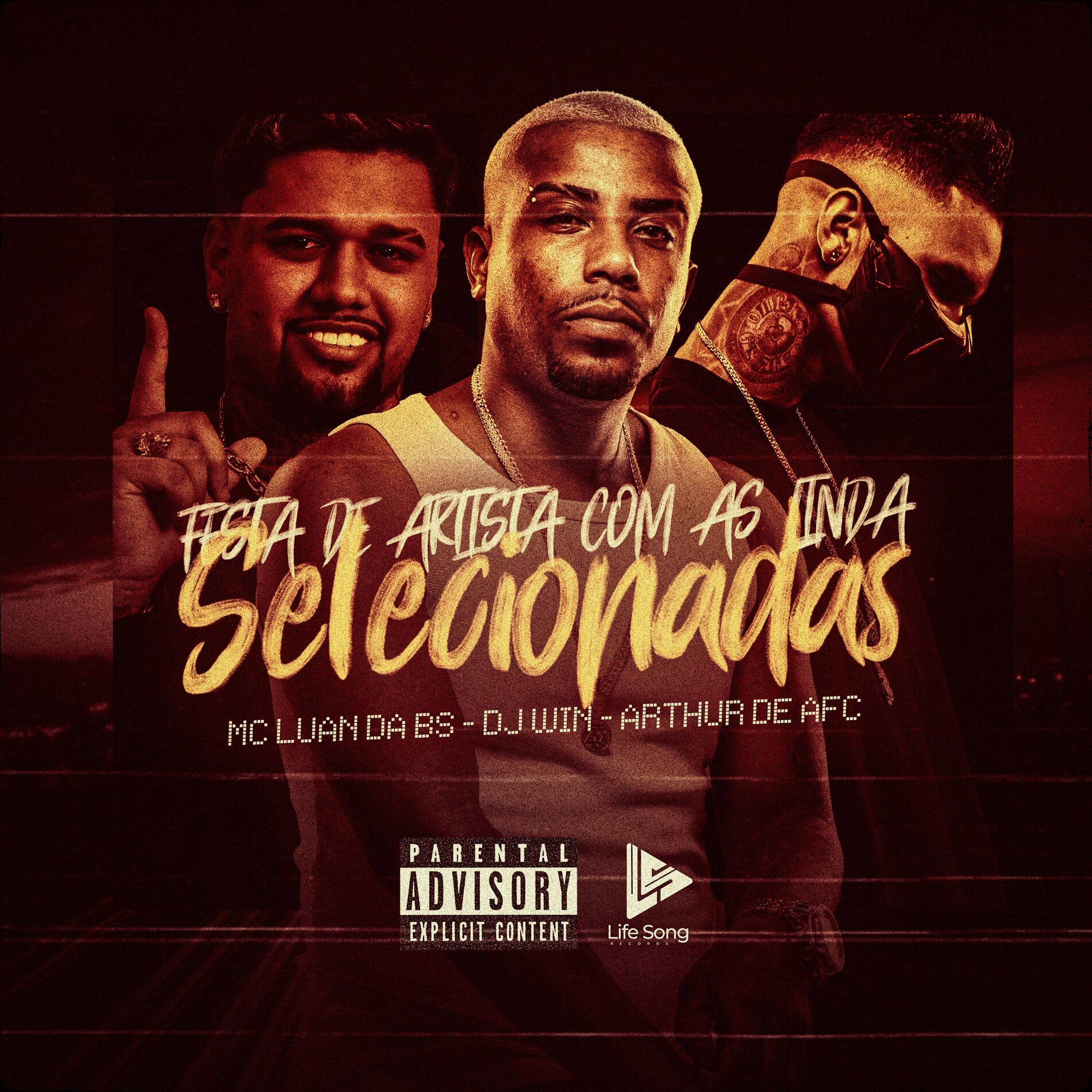 Album cover of Festa de Artista Com as Linda Selecionada