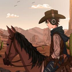 Cover of The Wild West but it's Lofi