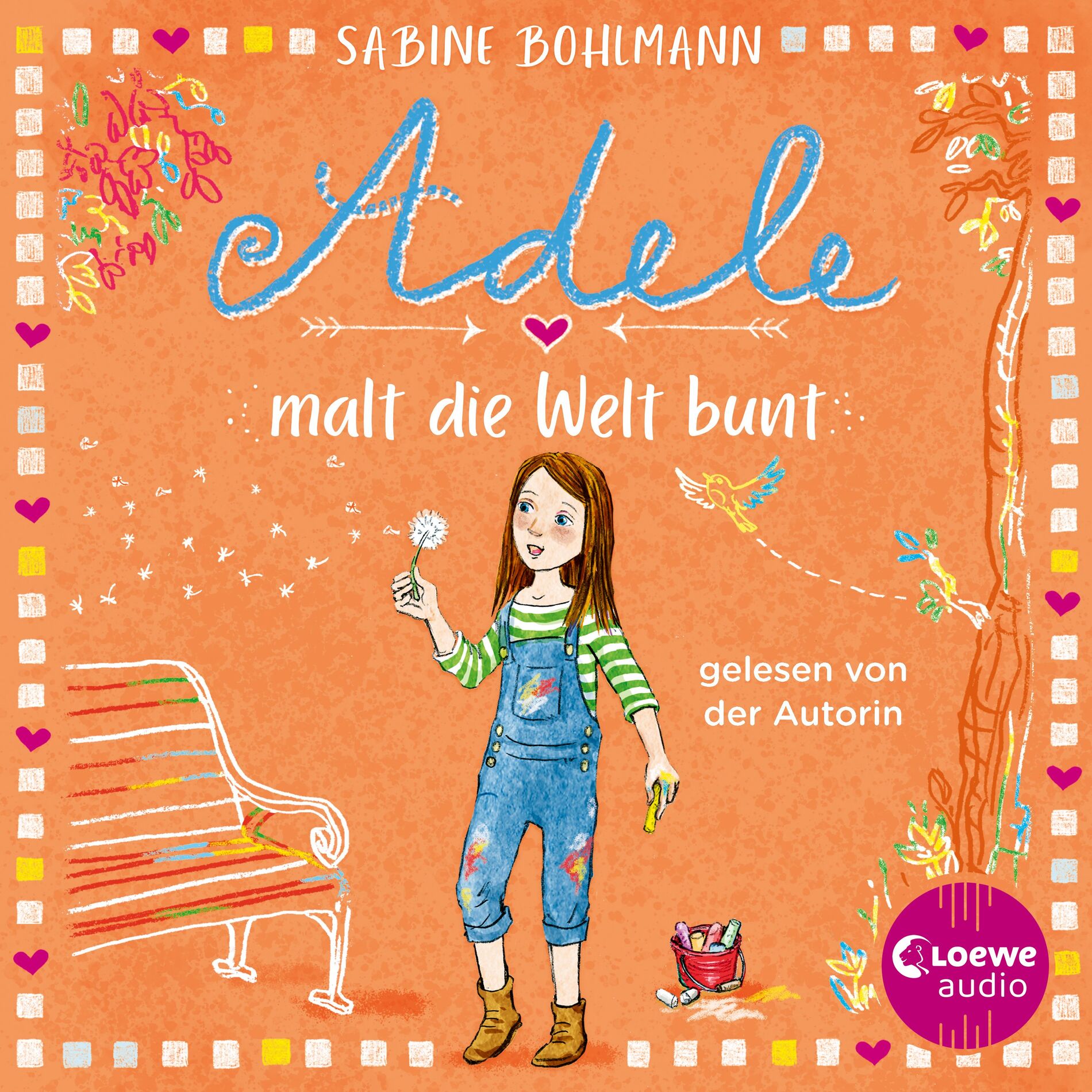 Album cover of Adele malt die Welt bunt (Eine warmherzige Geschichte über Adeles turbulentes Familenleben - geschrieben und gelesen von Best