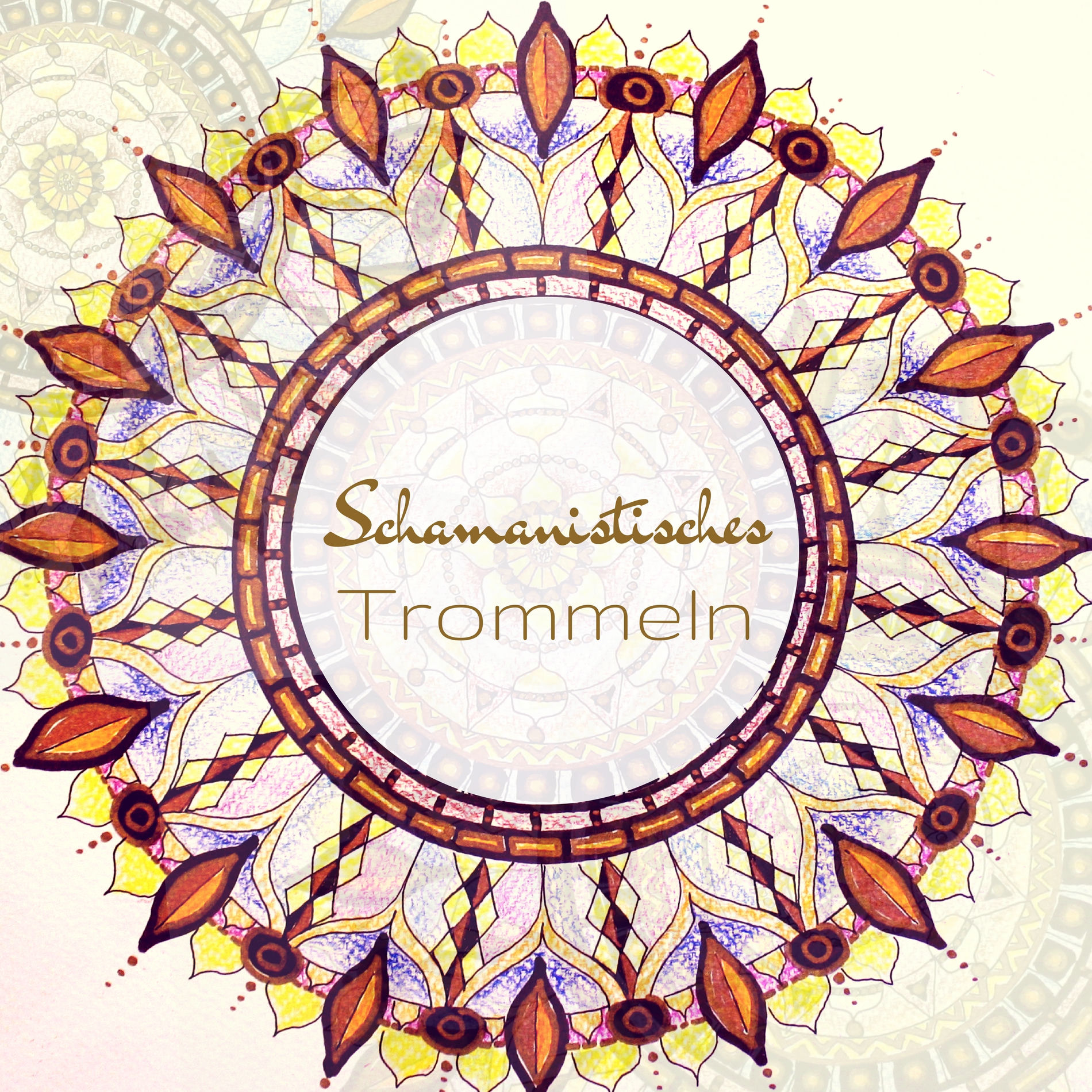 Album cover of Schamanistisches Trommeln - Musik der Einheimischen Indianer, Entspannungsmusik & Indianergesang