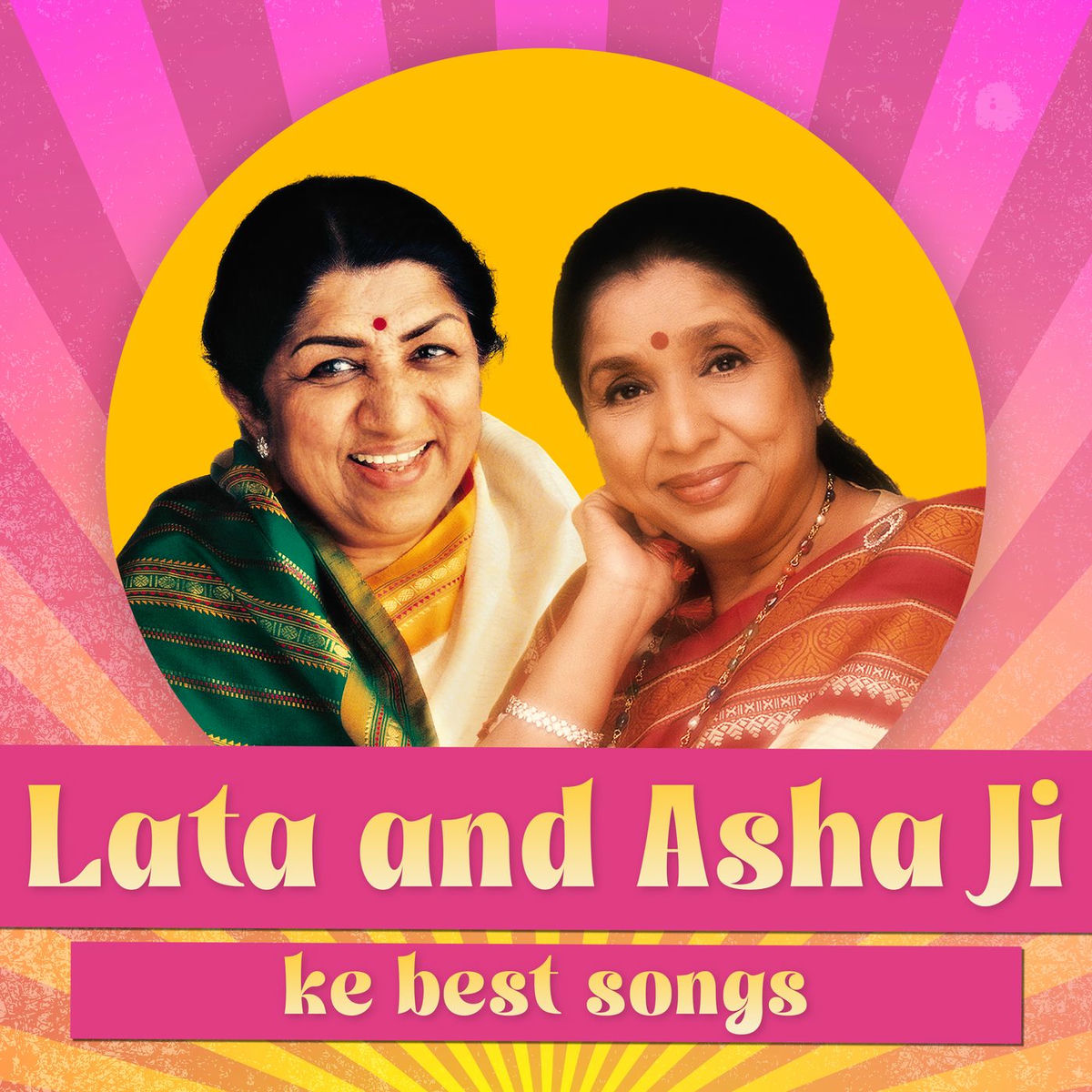 Album cover of Lata and Asha ji Ke Best Songs
