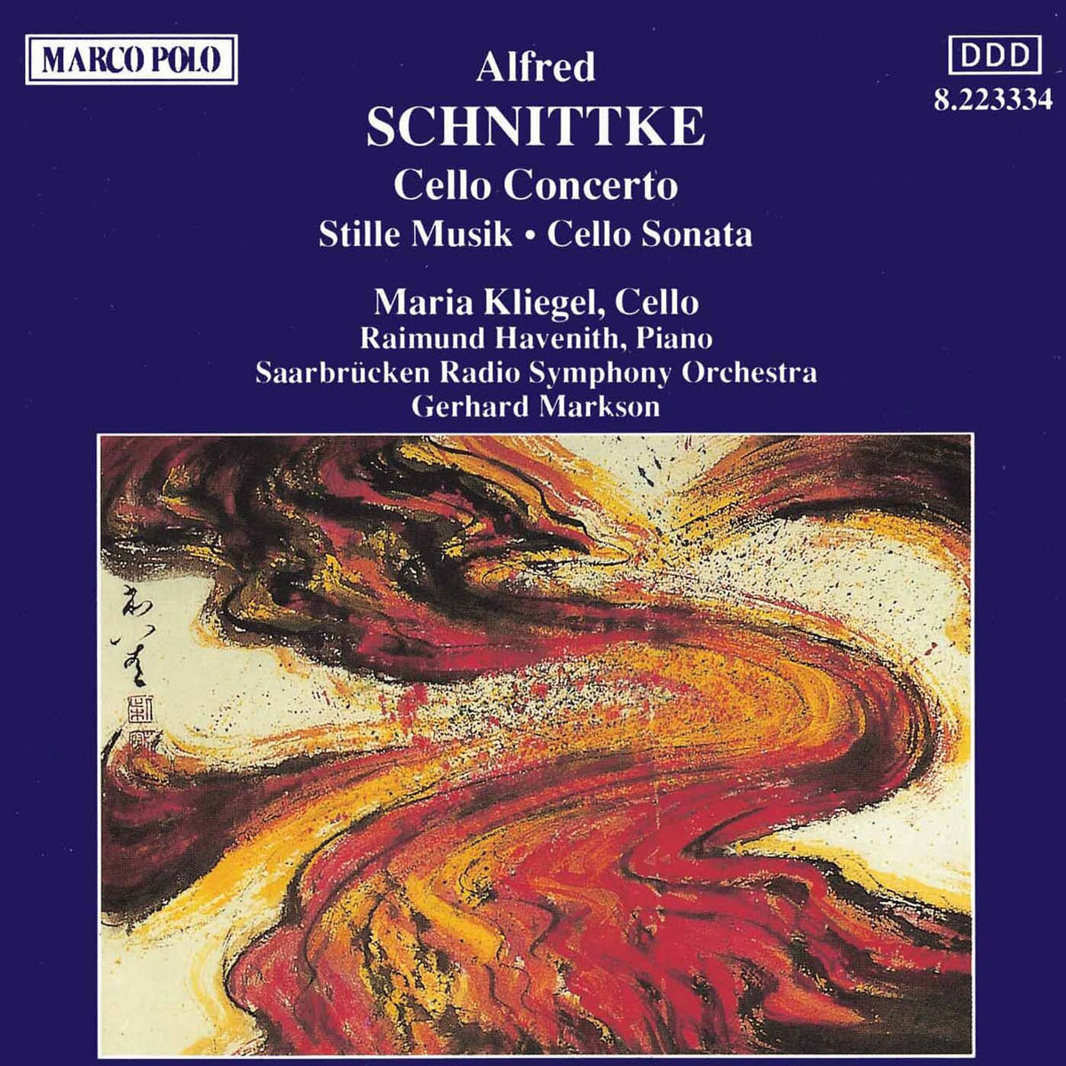 Album cover of Schnittke: Cello Concerto / Stille Musik / Cello Sonata