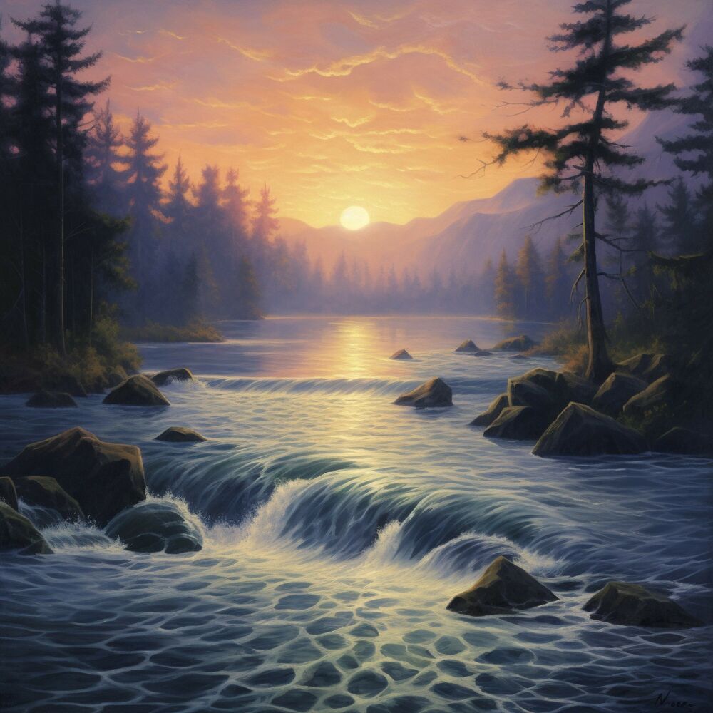 Picture of Relaxing by the Waterside: River Relaxation Symphony