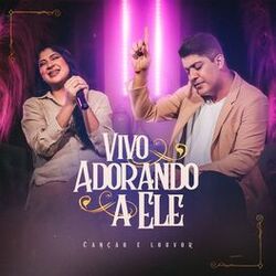 Cover of Vivo Adorando a Ele