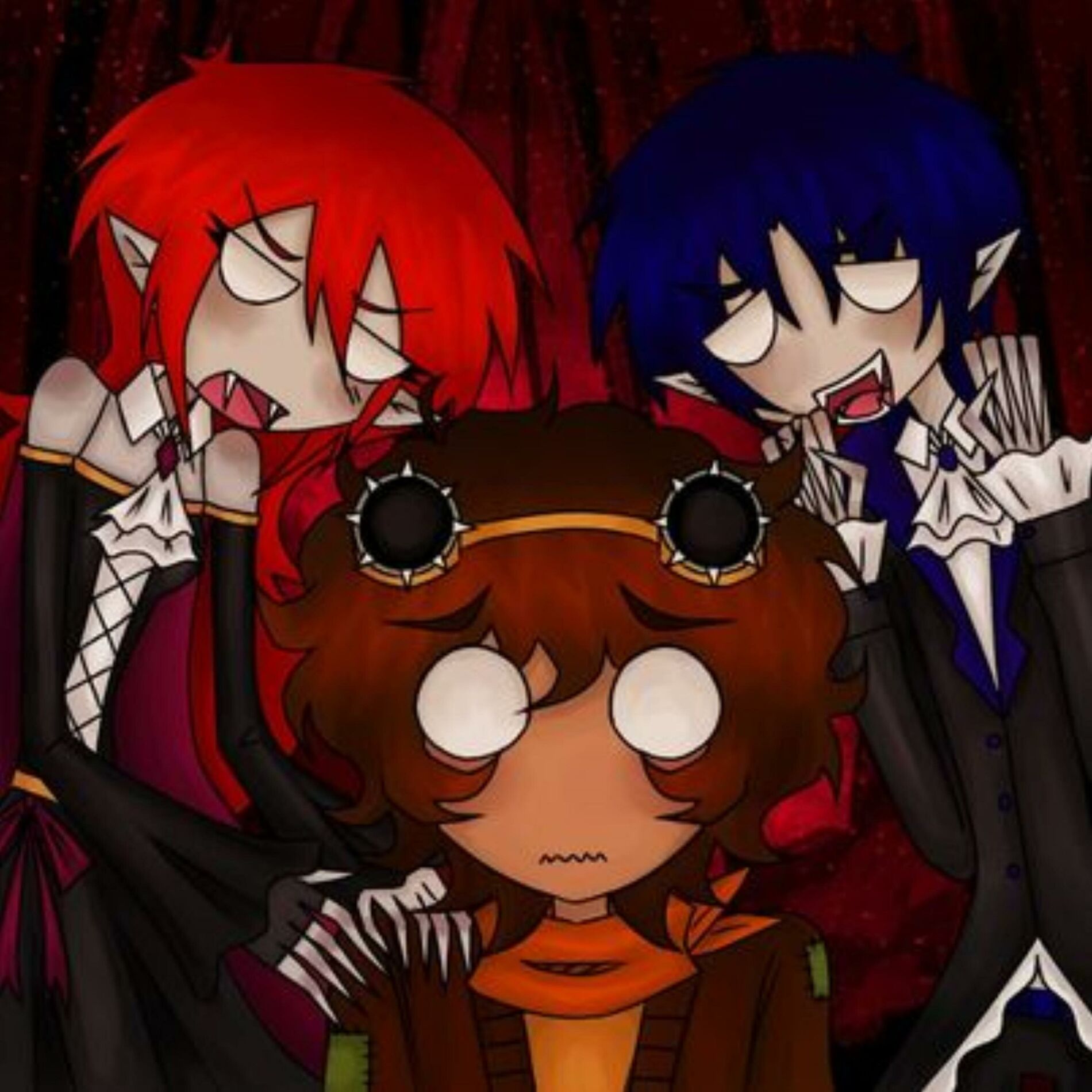 Album cover of vampire fangs
