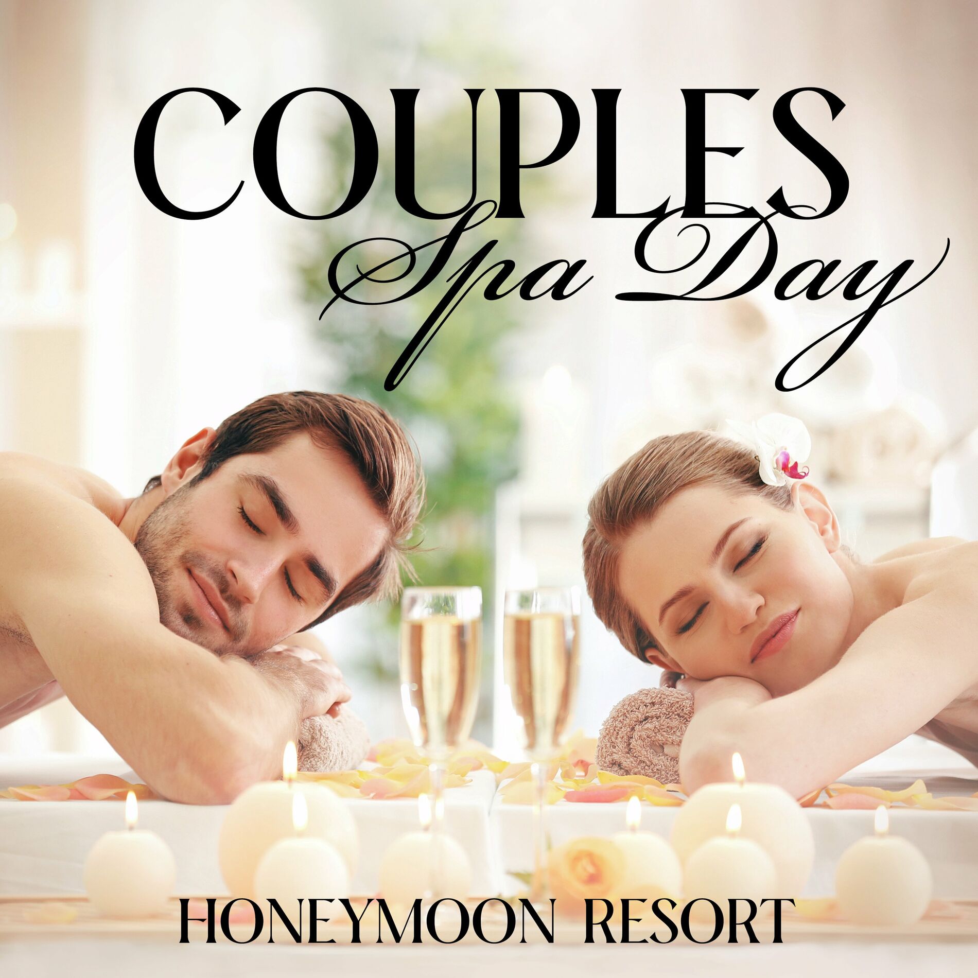 Album cover of Couples Spa Day (Honeymoon Resort, Thermal Pool Relaxation, Sensual Thai Massage Music)