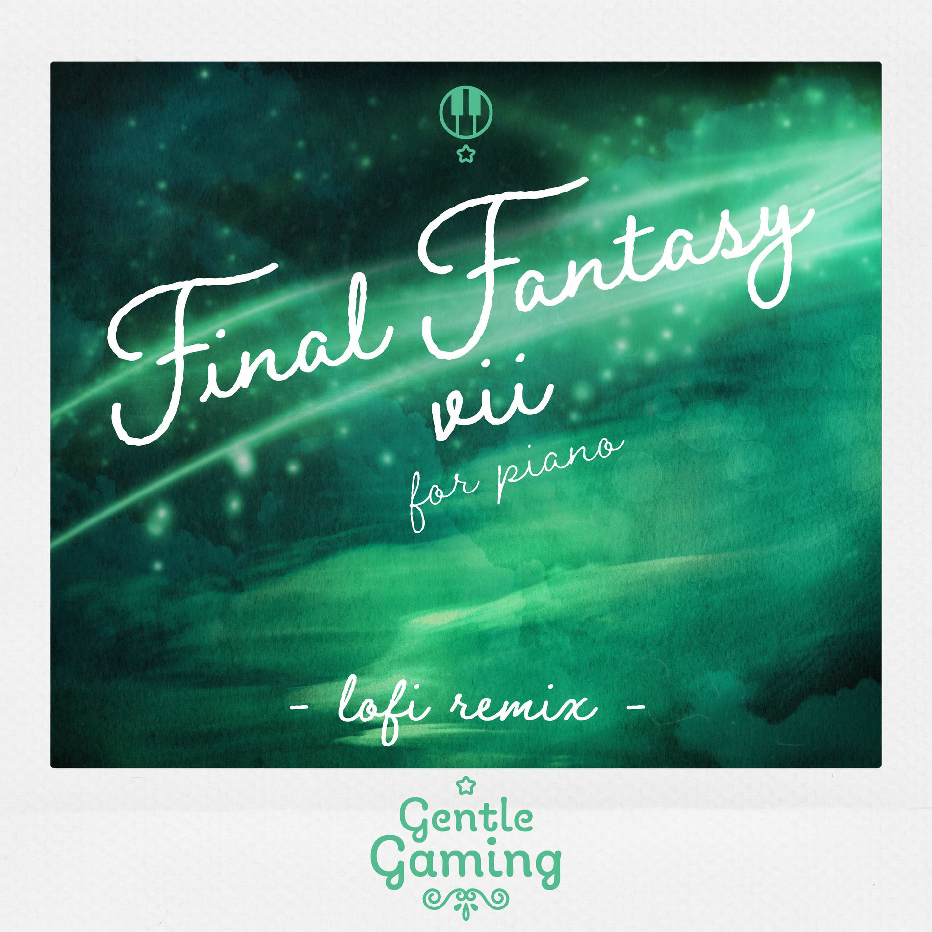 Album cover of Gentle Gaming: Final Fantasy VII for Piano - Gentle Game LoFi Remix (LoFi Remix)