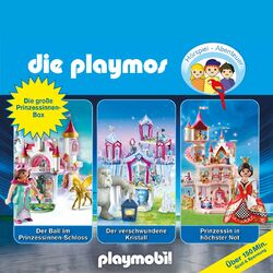 Cover of Die große Prinzessinnen-Box, Folgen 34, 63, 81 (Das Original Playmobil Hörspiel)