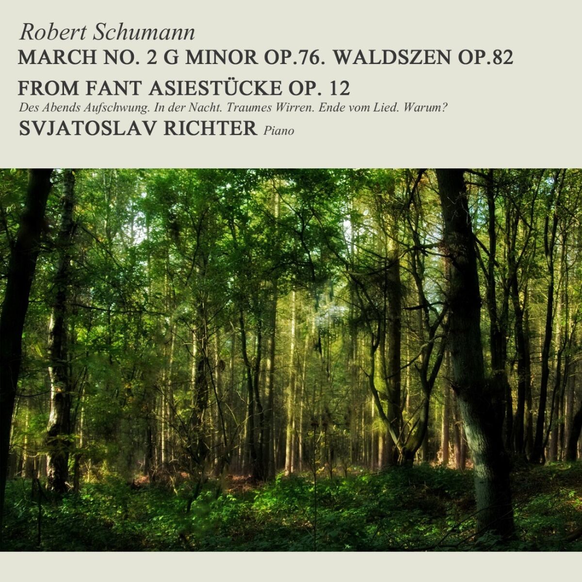 Album cover of Schumann March No 2