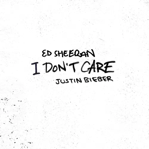 Capa de I Don't Care
