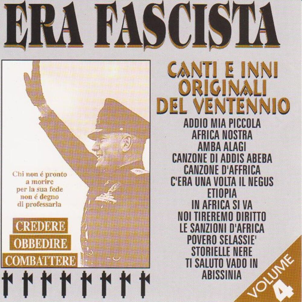 Picture of Era fascista, Vol. 4 (Canti ed inni originali del ventennio)