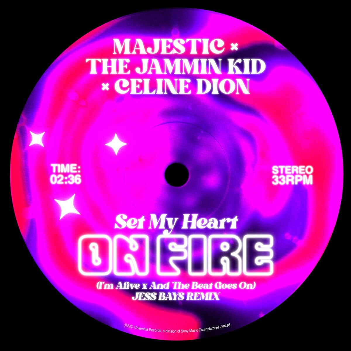 Album cover of Set My Heart On Fire (I'm Alive x And The Beat Goes On) (feat. Céline Dion)