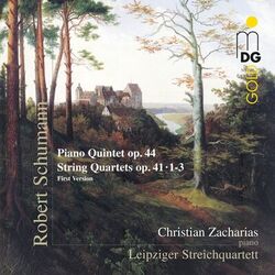 Cover of Schumann: Piano Quintet, Op. 44 & String Quartets, Op. 41, 1-3