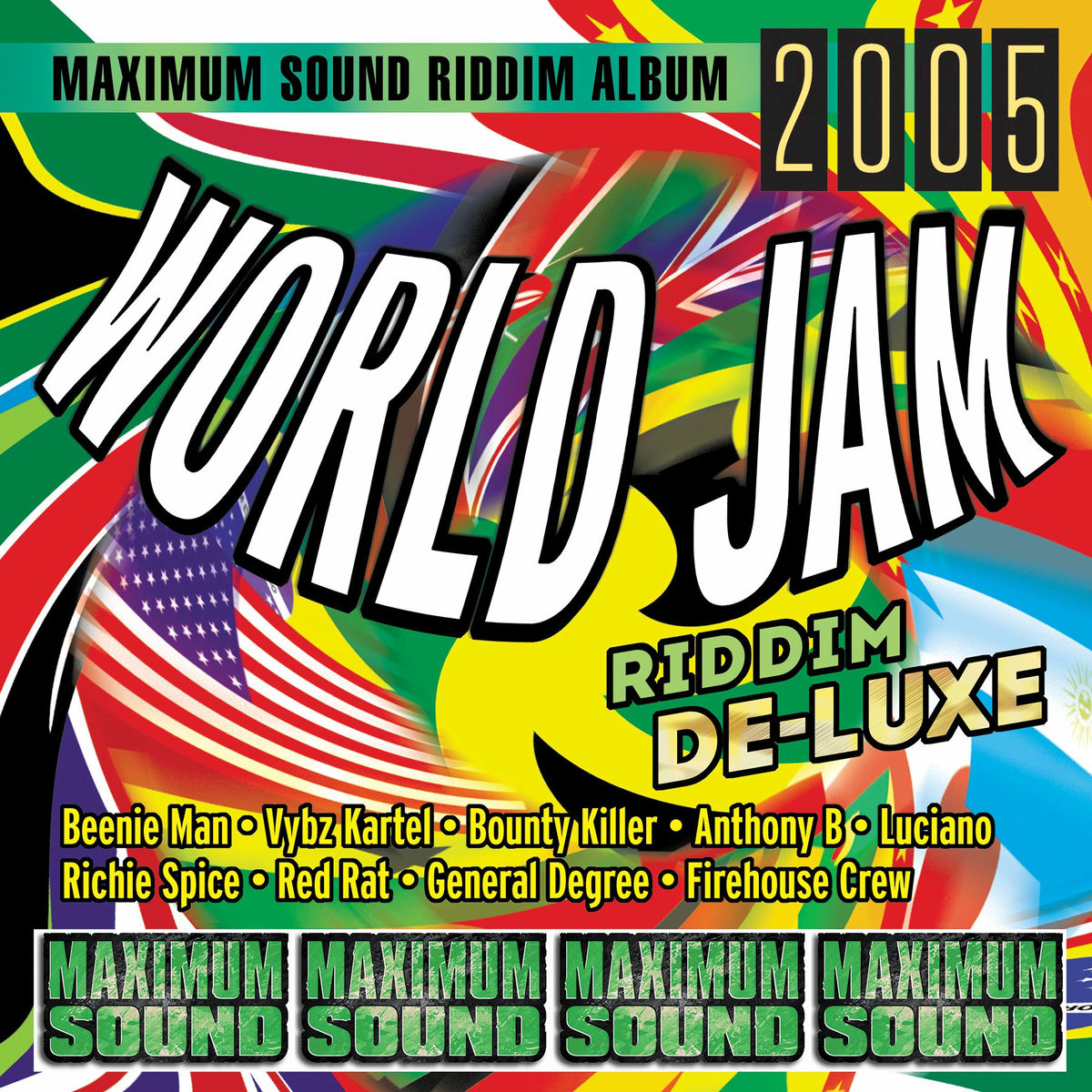 Album cover of World Jam Riddim De-Luxe