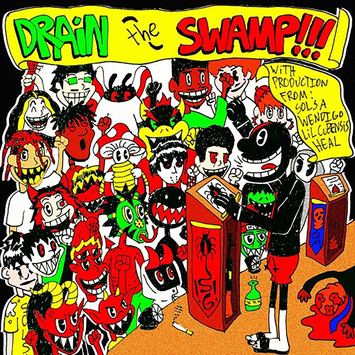 Album cover of DRAIN THE SWAMP