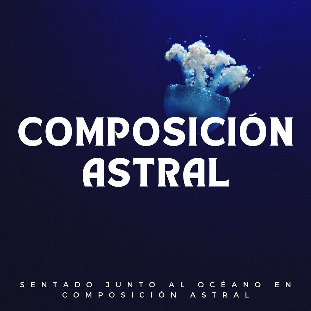 Picture of Sentado Junto Al Océano En Composición Astral