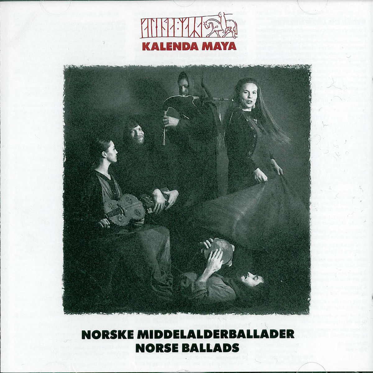 Album cover of Norske Middelalderballader