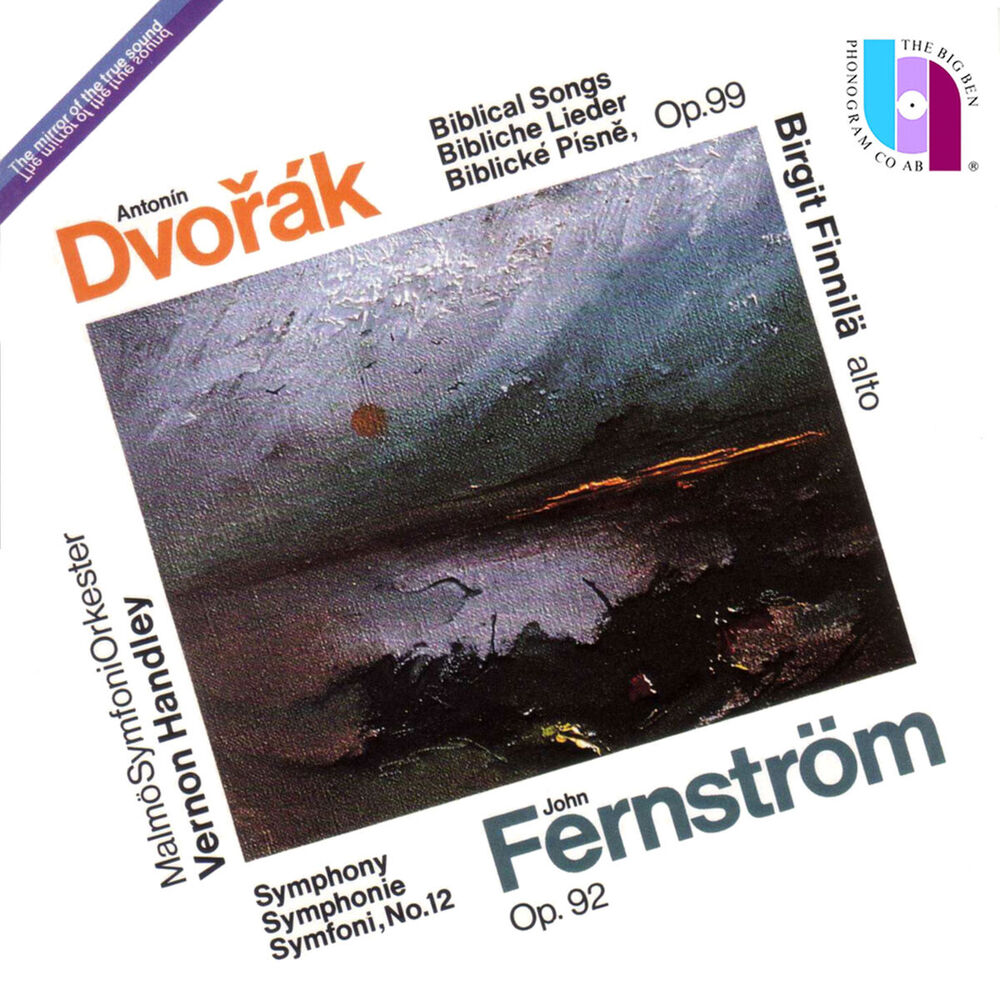 Picture of Dvořák: Biblical songs; Fernström: Symphony No. 12