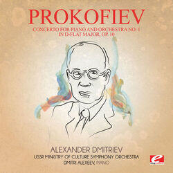 Cover of Prokofiev: Concerto for Piano and Orchestra No. 1 in D-Flat Major, Op. 10 (Digitally Remastered)